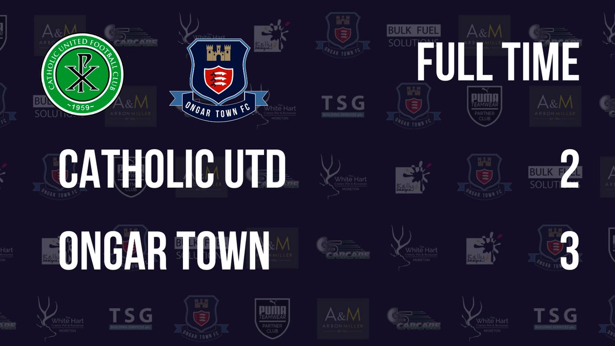 Simon_Boultwood's tweet image. Final score @CatholicUtdFC 2 @ongar_townfc 3 @eofl #nonleague #1togo