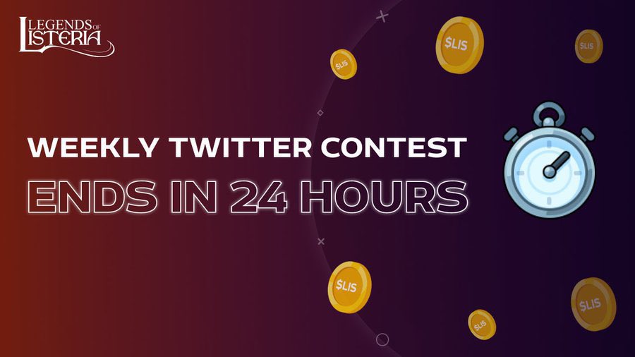realisnetwork's tweet image. 🔥Weekly Twitter contest ends in 24 hours! 🔥
 
But you can still be the one to split the 7,777 $LIS prize pool! 

1️⃣ Take the screenshot with the cups won in Legends of Listeria! 
 
2️⃣ Share them under the special Twitter post! 

🏆 Find the post here 👇