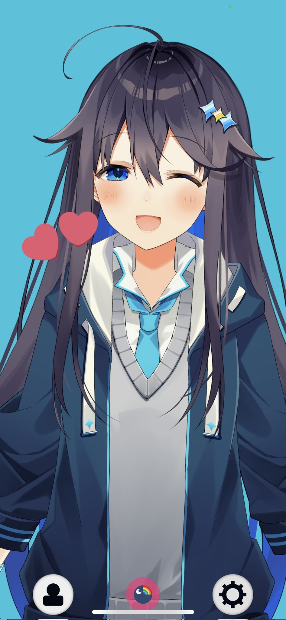 空星きらめ Sorahoshi Kirame お誕生日会お疲れ様でした 美味しいケーキ にタンバリン鳴らしたりロングヘアお披露目出来たり色々わちゃわちゃ一緒に出来て嬉しかった 改めてメッセージやイラストや写真などお祝いしてくれた皆すーぱー
