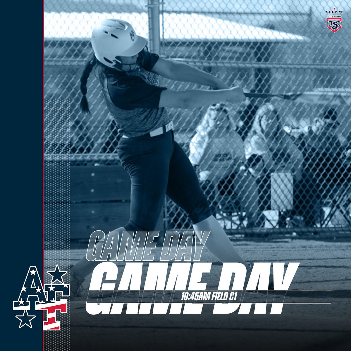 Final pool play game this morning and then Bracket play begins this afternoon! #louisvillesluggerselect #afstrong