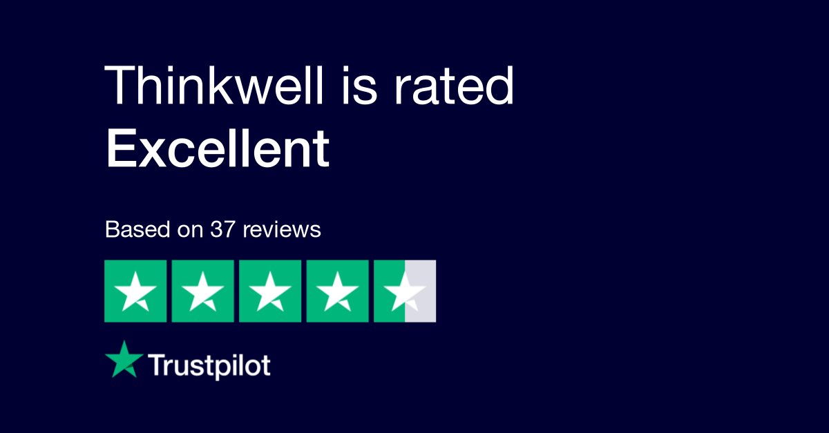 We are now rated 4.7 by our customers on Trustpilot! trustpilot.com/review/thinkwe… #trustpilot