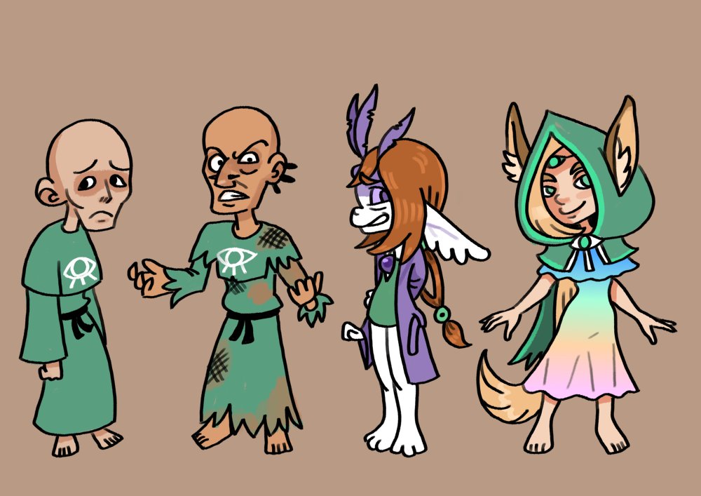 Alora_Fane's tweet image. Weekly #gamedevblog (my 500th blog post apparently!): alorafane.com/blog/500
I've been working on story stuff this week, so some rambling about that in the post, particularly re (familial) connections between characters as a general narrative device.
#gamedev #indiedev