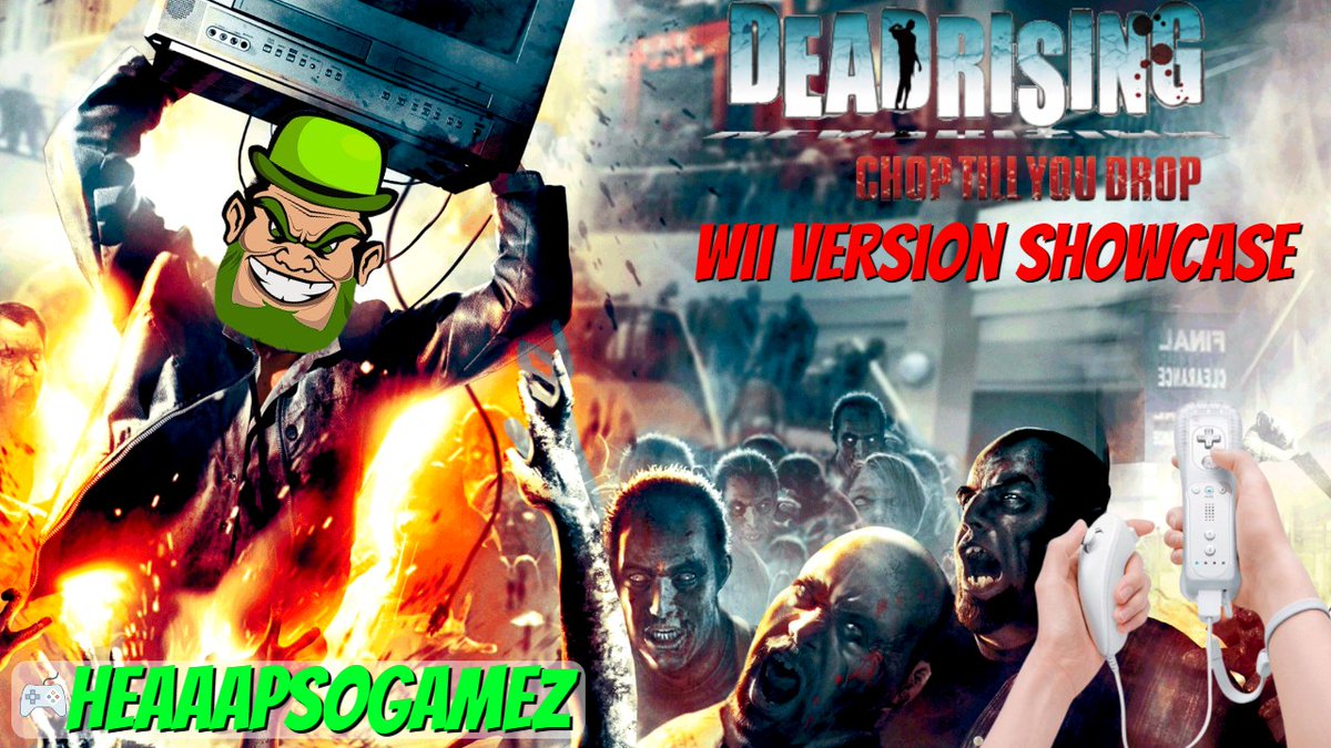 🚨Sorry about delay!🚨

Today's video I'm breaking down the #Nintendo Wii version of Dead Rising!

👉youtu.be/NdwniWNfUZ8

#usethewiimote #theragingclover🍀🎮 #WiiU