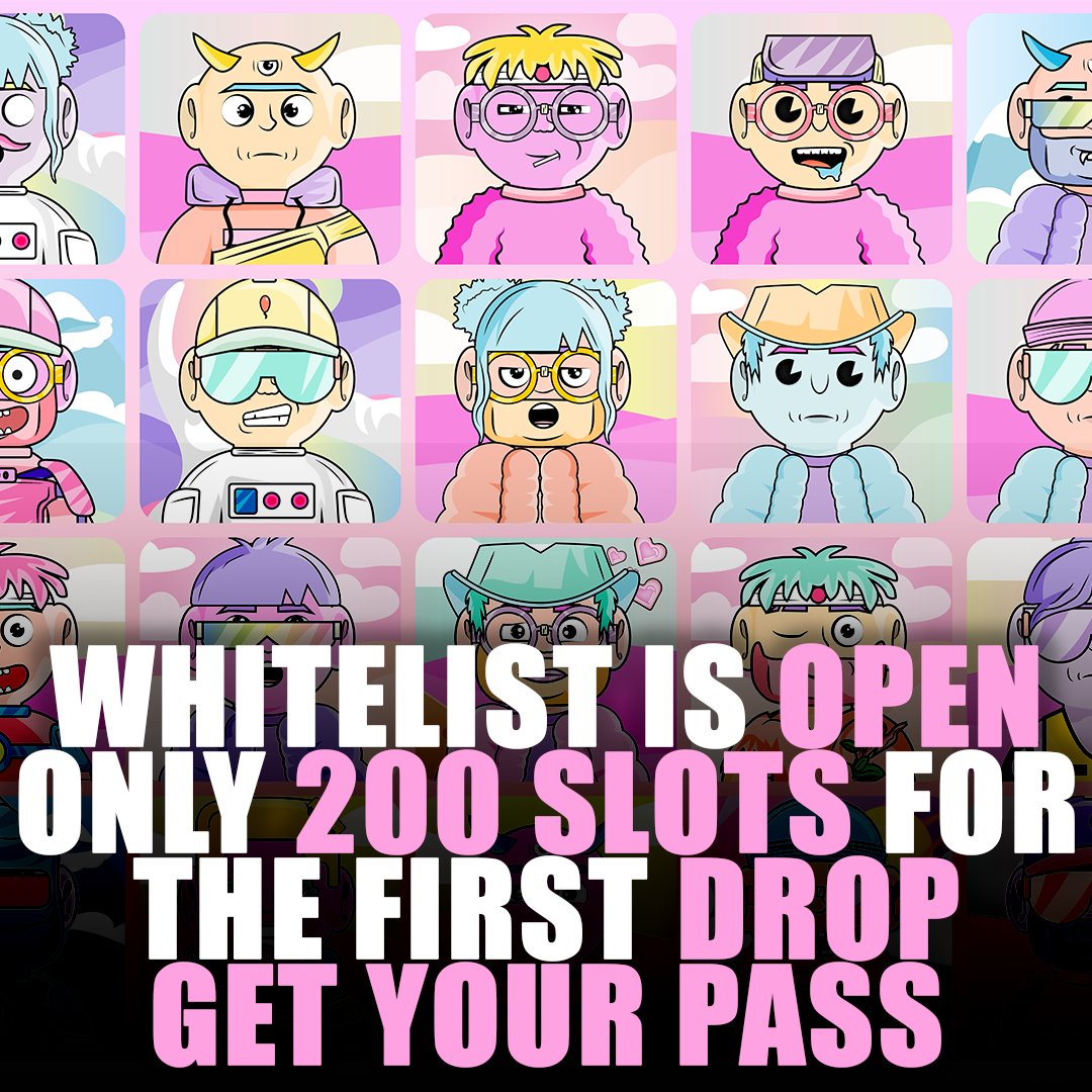 dummiesworldnft's tweet photo. GM 🌟🚀 https://t.co/f7Pb9Yq2wY

DUMMIES WORLD NFT rainbowheart

-15K Unique tokens, Created by a little artists with 13 years old girl
-150+ Differents assets, Colorfully and beautiful shapes rainbow

#NFTLaunch #NFTGiveway #NFTshill #nftcollector #NFTCommunity #ETH #NFTProject https://t.co/d4ysXvzZEb