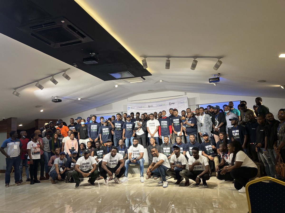 Join_localhost's tweet photo. Lagos Localhost Meetup was a huge success!!!

Thanks to our sponsors @Andela @InterswitchGRP @WithPropel @nautilustecHQ @anya_community for making this possible.

#localhostmeetup #buildingtoscale https://t.co/tMG5CEaF2x