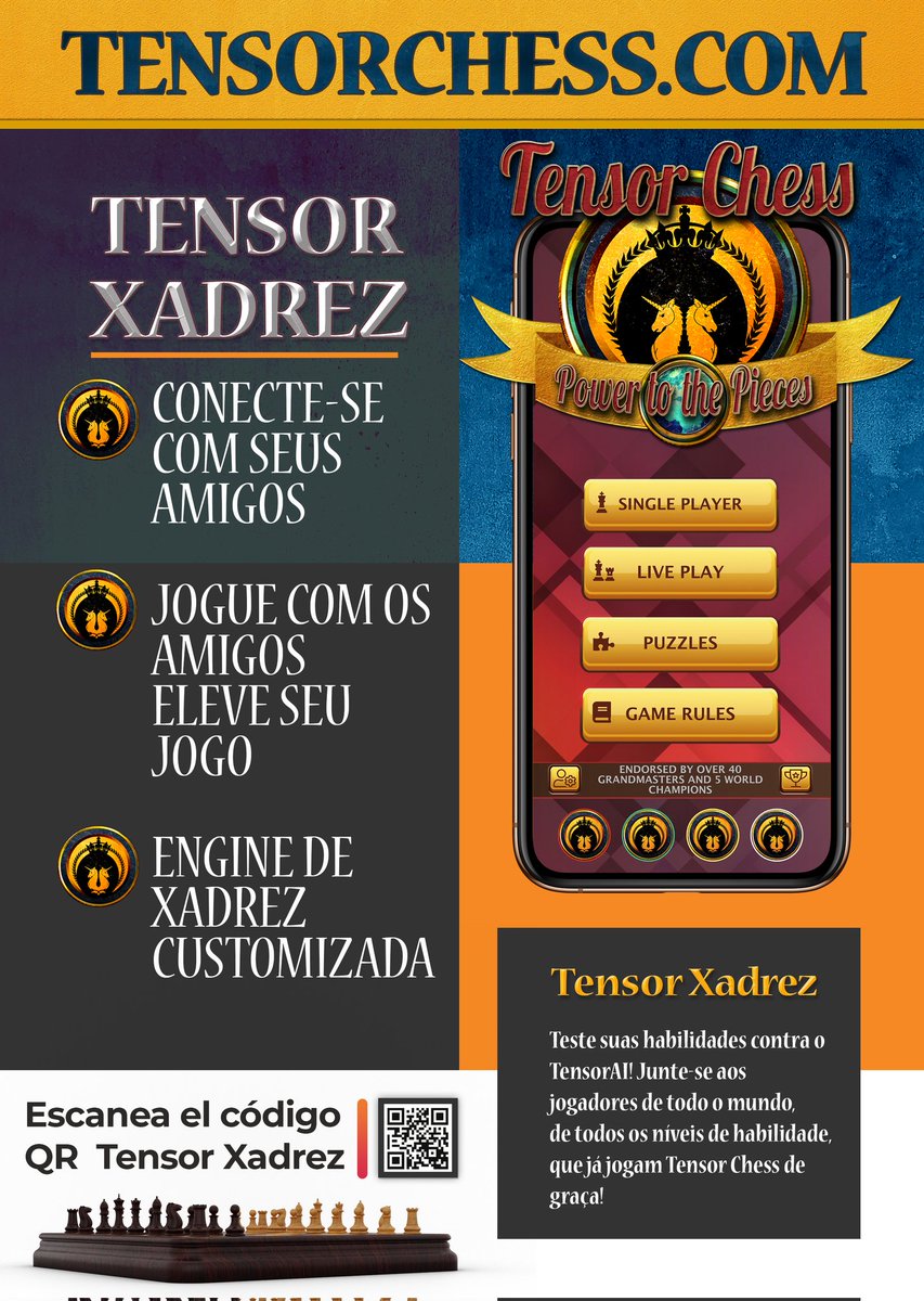 TensorChess tweet picture