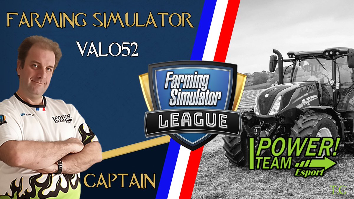 eSportTeamPower's tweet photo. Pour clore la présentation de l'équipe, le dernier membre du trio infernal, le capitaine "Valo52". Dans la @FSLeSports sa spécialité ? La moisson ! Il coupe du blé pour le pain de son petit dèj et ... pour fournir la paille tant convoitée par ses équipiers !! https://t.co/SZYwVGrbju