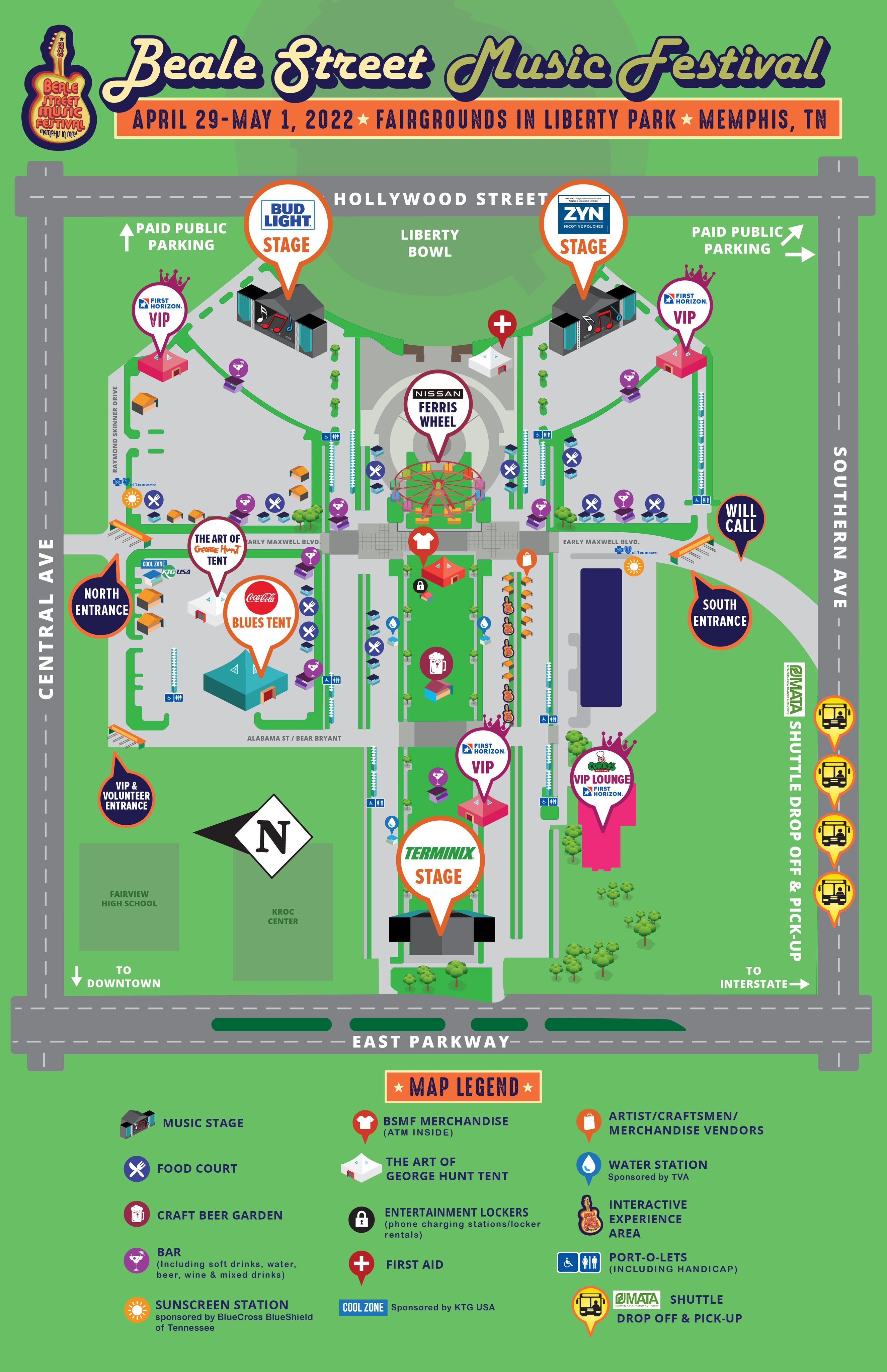 Beale street 2024 music festival