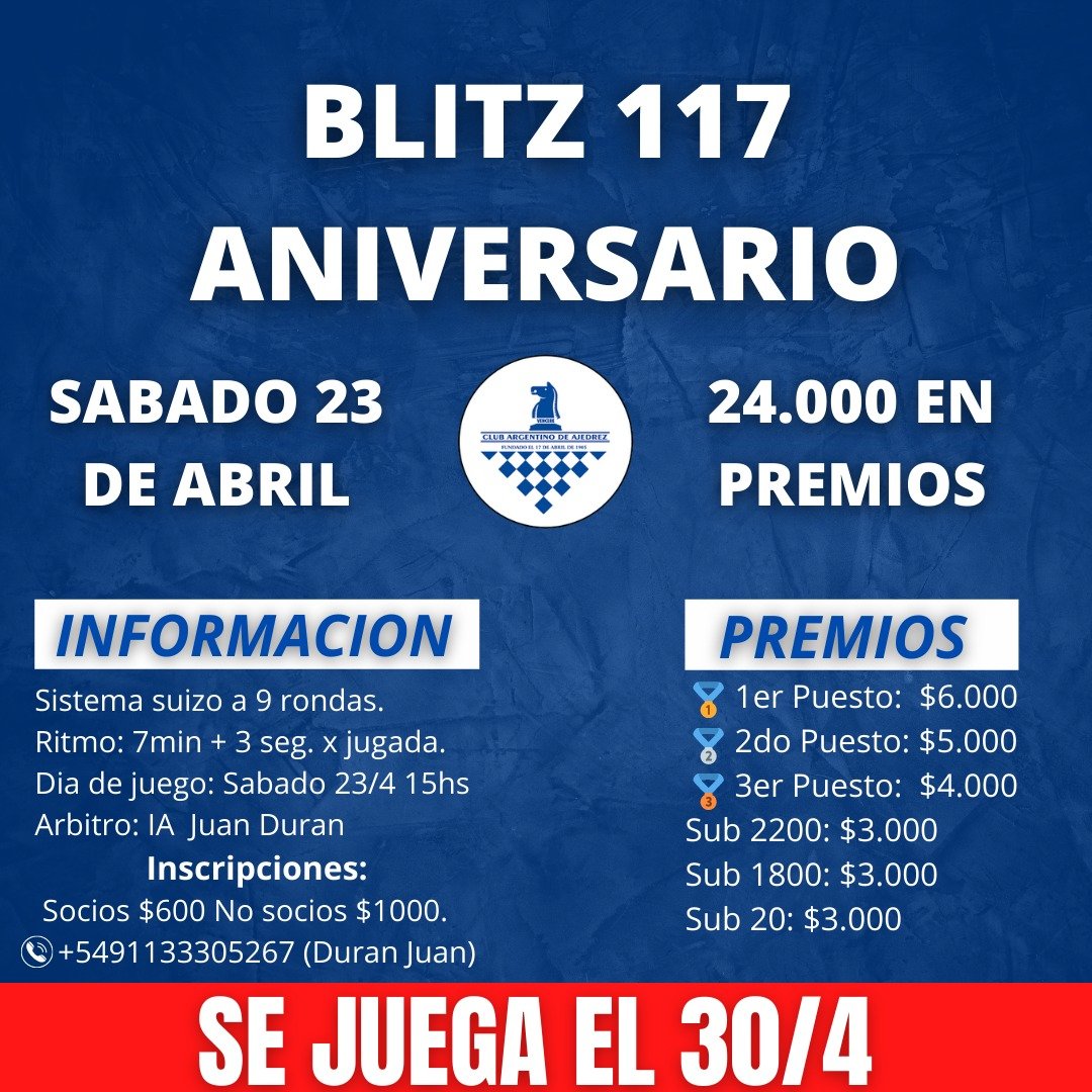 HOY BLITZ 117 ANIVERSARIO.