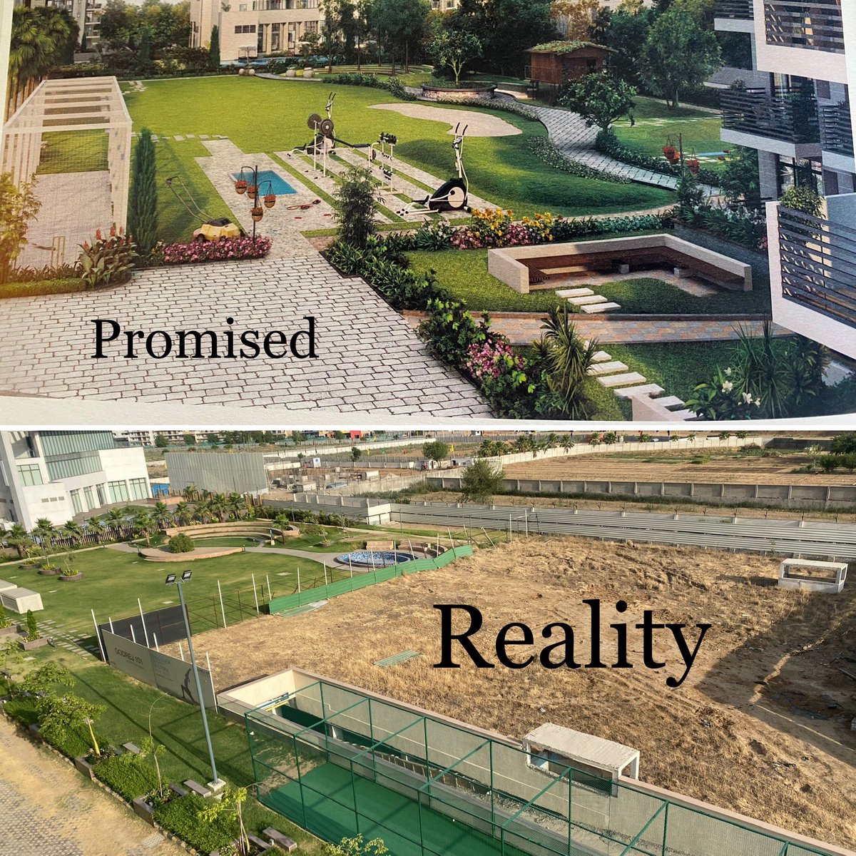 ady_mukerjee's tweet photo. @HarvardIndiaCon @GodrejGroup We need your immediate attention! Residents of @godrej101 have brought their dream home trusting your brand but your team has not delivered us what we were promised. As a chairman of @GodrejGroup I hope you may take some action. @GodrejProp @iGodrejproperty @CNBC @CBRE_India https://t.co/J35Edh2rKN