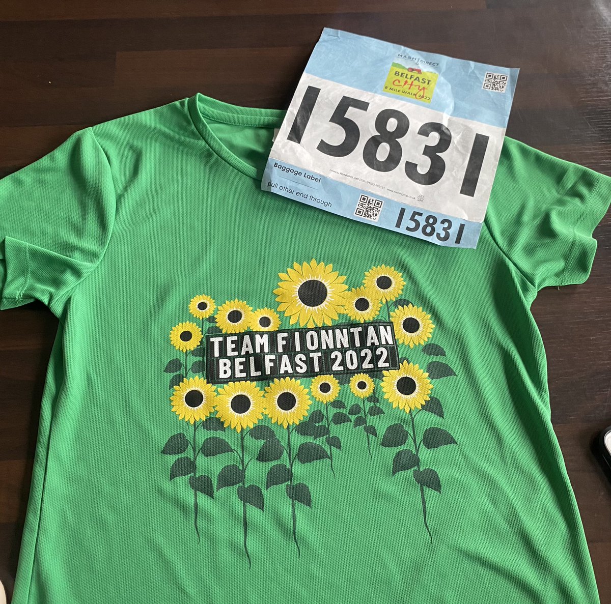 Ready for tomorrow. Last chance to donate🌻#TeamFionntan     justgiving.com/fundraising/fi…