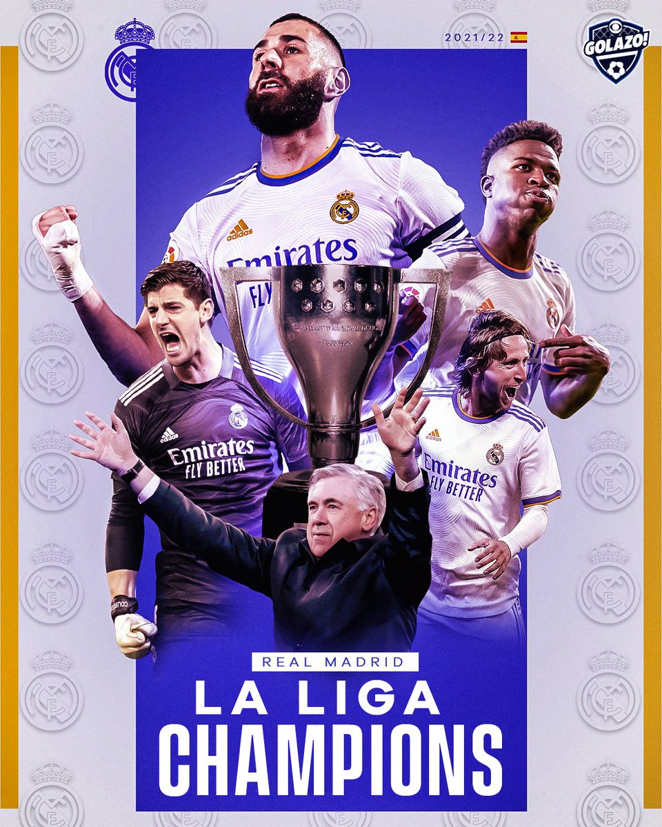 Real Madrid CF Game Night Superstars Official La Liga Soccer 5-Player  Poster