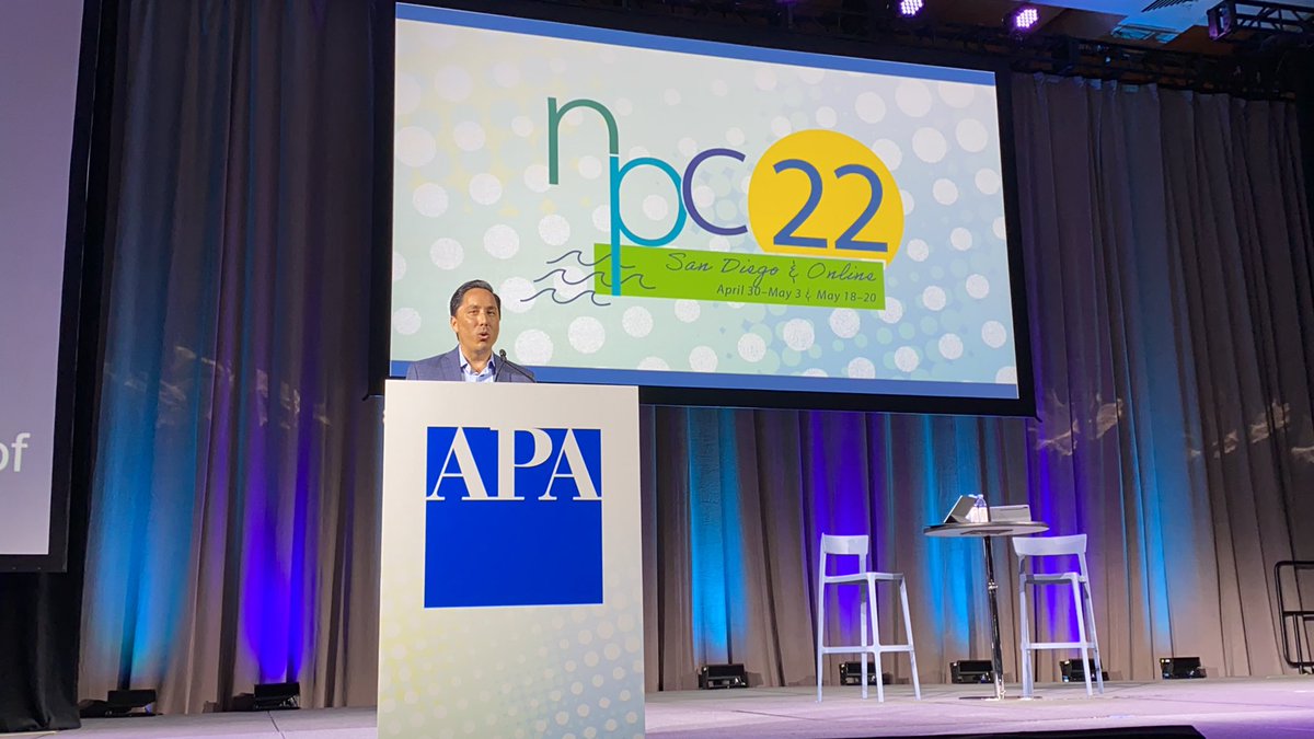 APA_Planning's tweet photo. “Although I love being the mayor of a big American city, if I could do it all over again, I would have been a planner”. -@MayorToddGloria #NPC22 https://t.co/b67afapity
