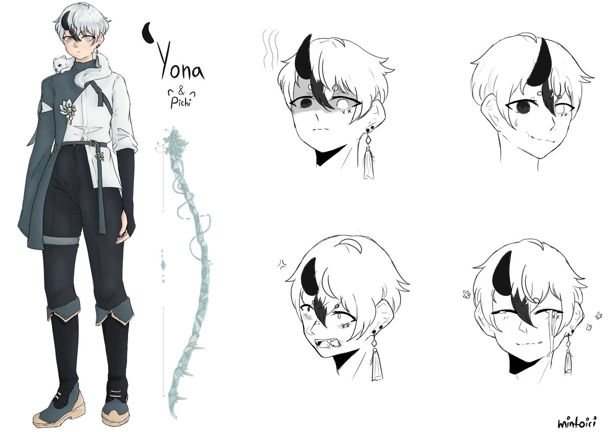 Just look at him! It's been sooo long

#oc #anime #art #genshin #genshinoc
