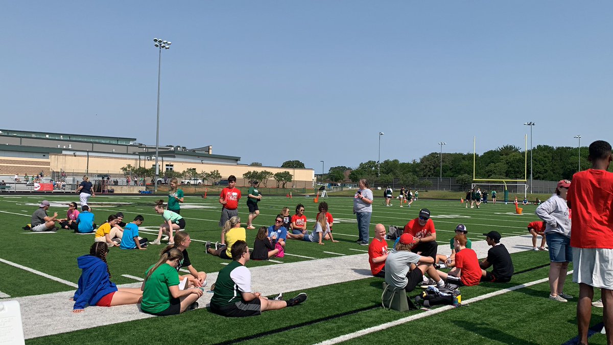 It’s a beautiful day for a Track Meet! <a href="/DragonsSOTX/">Carroll Dragons Special Olympics</a>