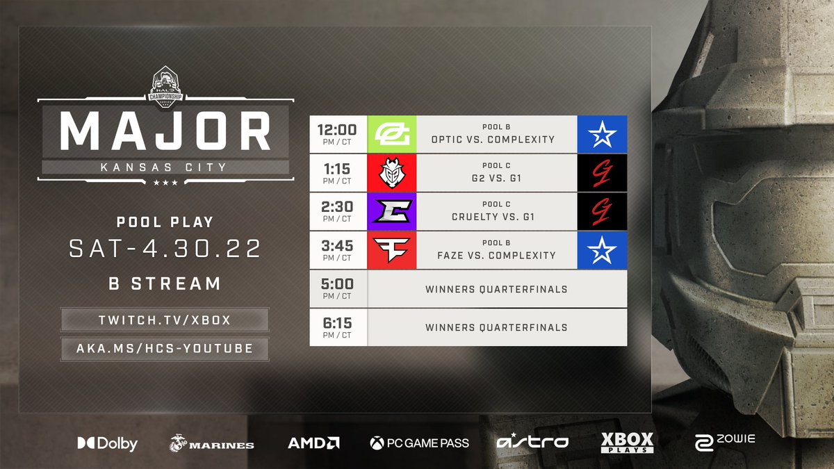 HCS's tweet photo. The Day 2 action here at #HCSKansasCity2022 is kicking off soon. Check out the match schedules as we prepare to close out Pool Play! https://t.co/6gb8CkwLPh