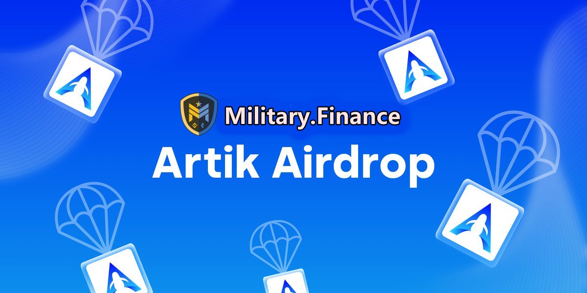 Military.Finance (@mil_finance) on Twitter photo Our friends at <a href="/Artikfinance/">Artik | 🐧 Crypto´s Weekly Airdropper</a> are doing an airdrop to the #MIL family to celebrate our listing on their platform. Shout out to the team at $Artik!
🚨Rules for Airdrop🚨
🔥Follow <a href="/Mil_Finance/">Military.Finance</a> and <a href="/Artikfinance/">Artik | 🐧 Crypto´s Weekly Airdropper</a>
🔥Like & Retweet
🔥Drop your BSC Address in the Comments
Ends 05/02 Our friends at <a href="/Artikfinance/">Artik | 🐧 Crypto´s Weekly Airdropper</a> are doing an airdrop to the #MIL family to celebrate our listing on their platform. Shout out to the team at $Artik!
🚨Rules for Airdrop🚨
🔥Follow <a href="/Mil_Finance/">Military.Finance</a> and <a href="/Artikfinance/">Artik | 🐧 Crypto´s Weekly Airdropper</a>
🔥Like & Retweet
🔥Drop your BSC Address in the Comments
Ends 05/02