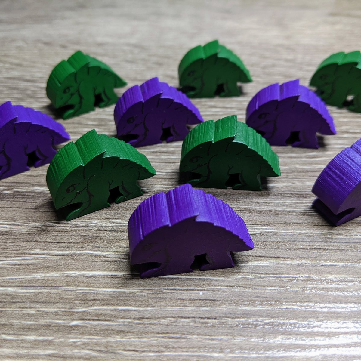 These cute tunnel digging Meeples are part of Dungeon Makers, a Kickstarter boardgame I am launching on Tuesday😃
Click the link to follow, would love your support on day one!
kickstarter.com/projects/funda…
#boardgame #tabletopgames