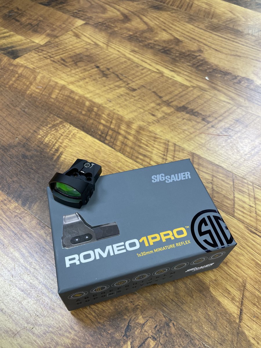 BurdettAndSon's tweet image. USED INVENTORY —— ON SHELF NOW!!!!!  Sig Sauer Eomeo 1 Pro
—-For More Info—
Text 979-969-9979
Call 979-695-2807
9:30a-4p Mon-Sat
#used #sigsauer #romeo1pro