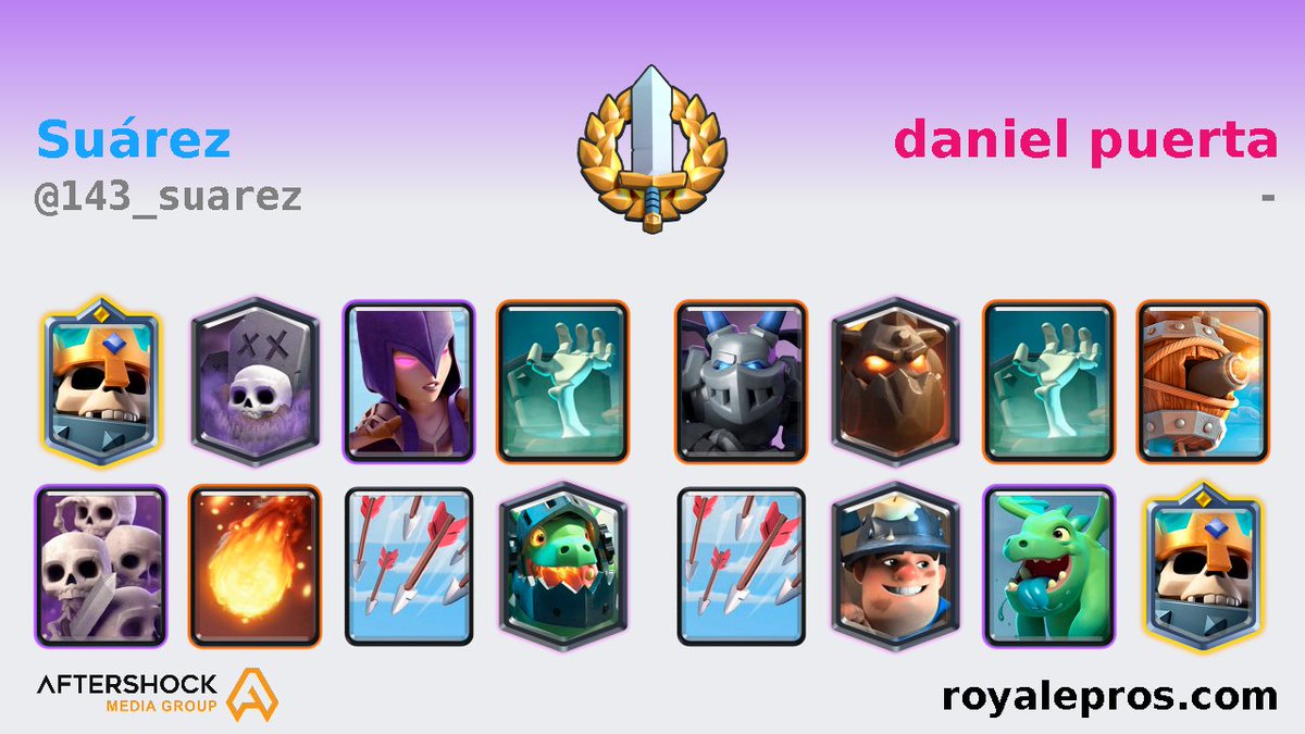 [12 Wins Grand Challenge Replay]

Suárez (<a href="/143_suarez/">R.Suárez</a>) vs daniel puerta

Replays: statsroyale.com/watch/grand/16…

GC Logs: royalepros.com/viewprofile/8Q…

Powered by @ AMGinfluence
