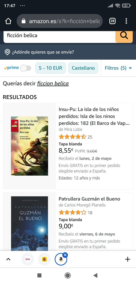 PatrulleraB's tweet photo. Bien. Somos los segundos de 412 novelas de acción bélica, por menos de 10€ y en castellano.
Me faltas tú.
https://t.co/IOTG4TdZpe https://t.co/6kcDZOyUW6
