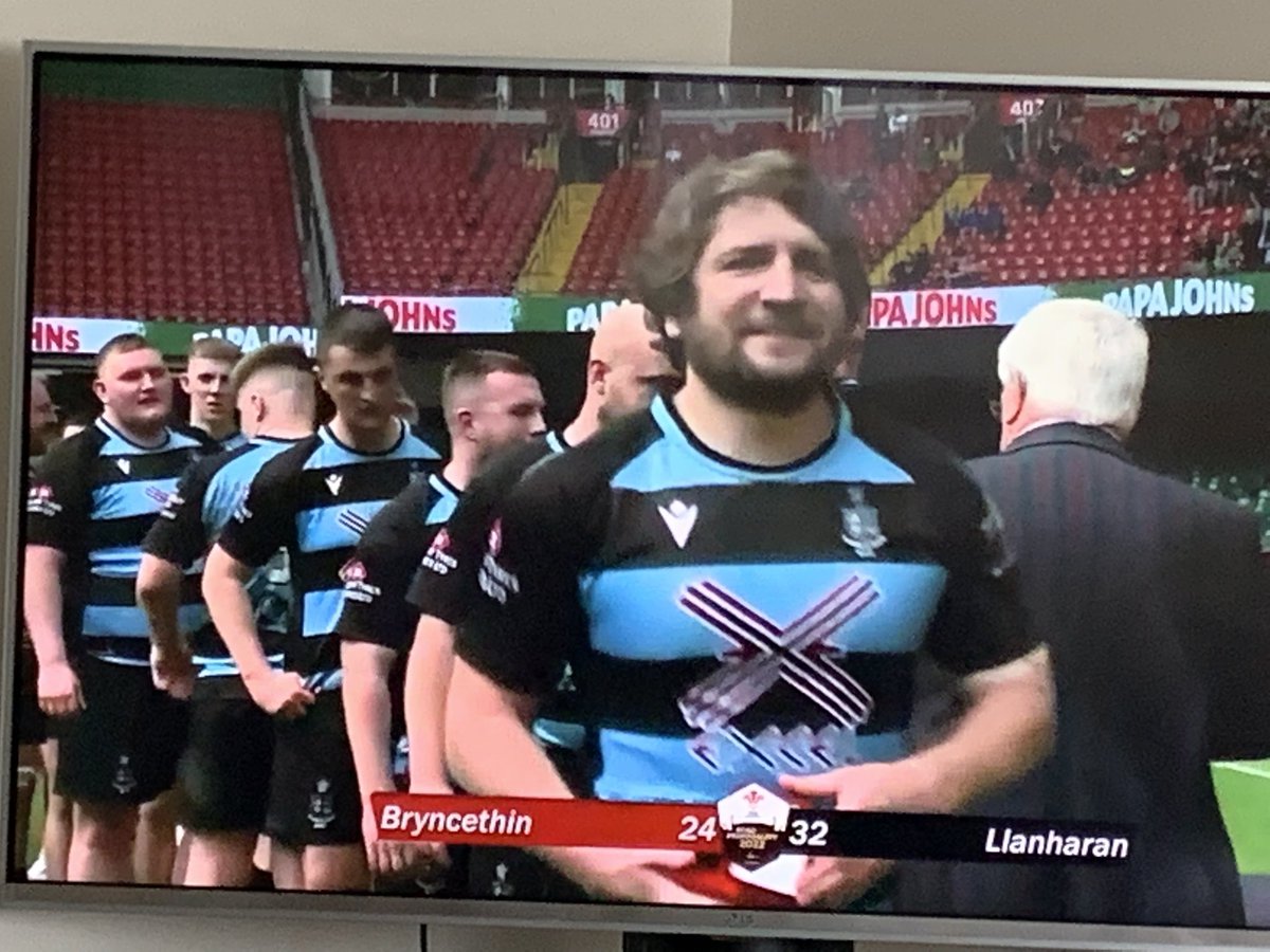 Well played Mr Arthur. Congratulations! <a href="/LLANHARANRUGBY/">LLANHARAN RFC</a>