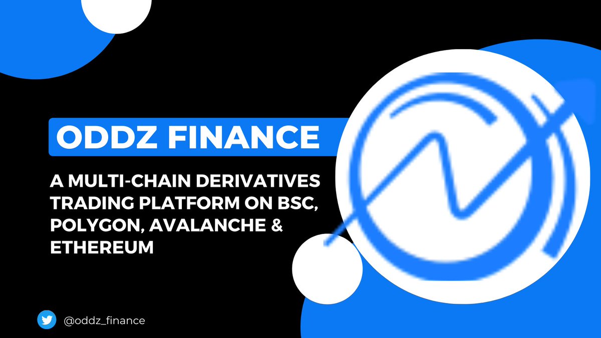 defiarena's tweet photo. @GemStore6 100x Gem is $ODDZ of @oddz_finance 
A Multi-chain derivatives trading platform on #BSC, #Polygon, #Avalanche &amp; #Ethereum 

#BSCGems  #ERCGems #TRCGems https://t.co/EVB90hj6nZ