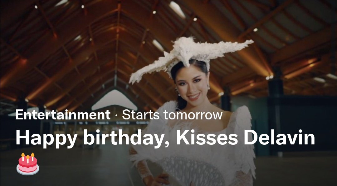 marijuana0412's tweet photo. awow happy birthday na agad mare @KissesDelavin 💗

✨DonKiss Family✨ 
#DonKiss | #DonKissFam https://t.co/XTWEnfD9Ya