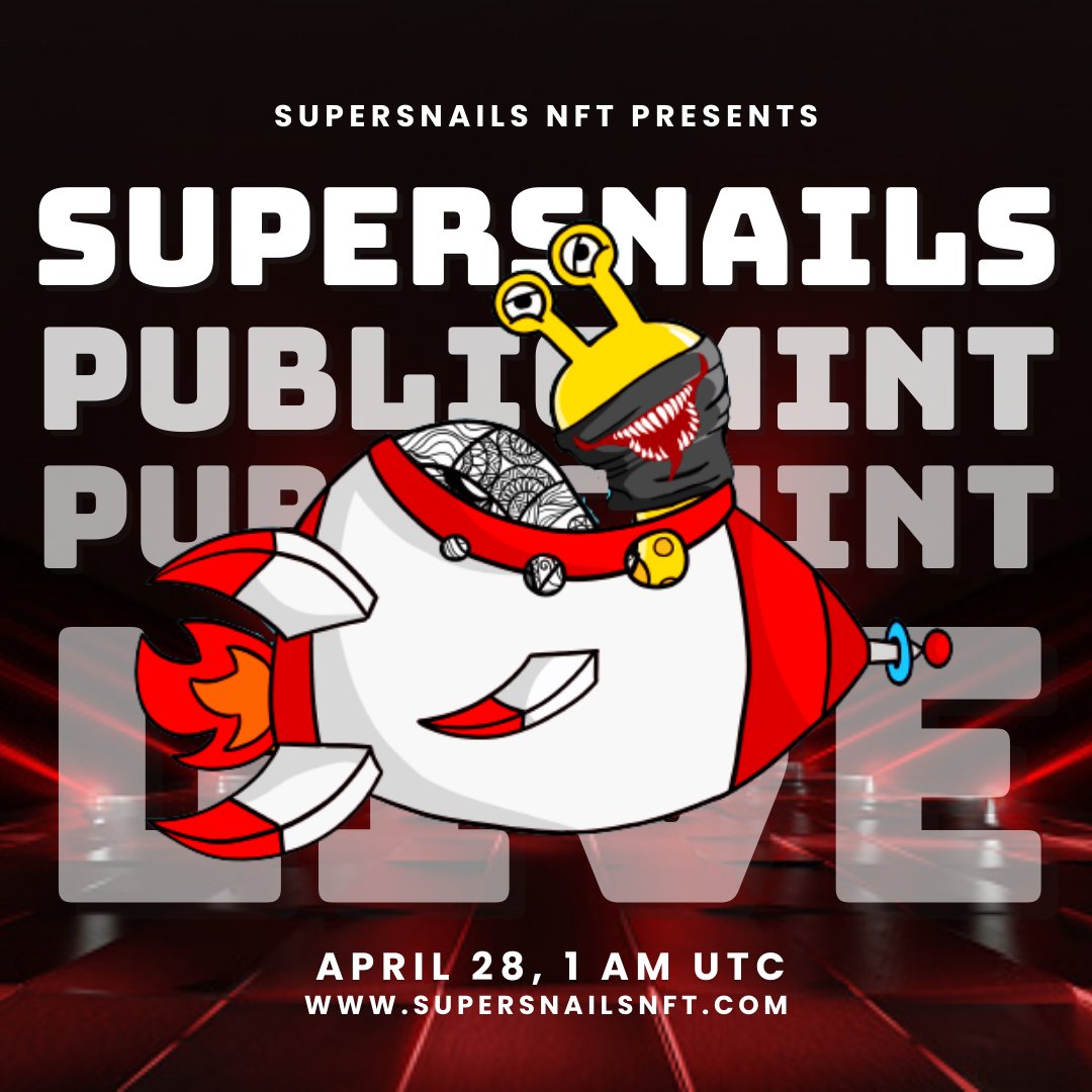 SuperSnails NFT tweet media