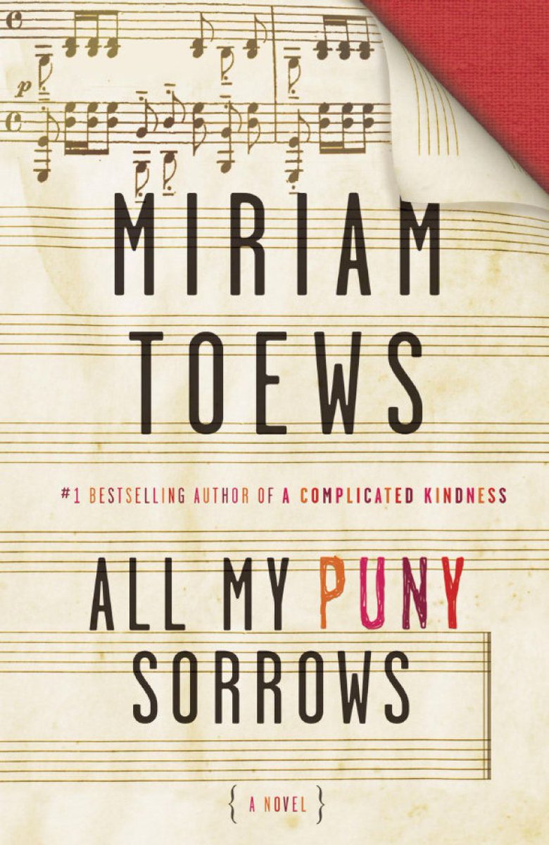 HamiltonLibrary's tweet photo. Our 2015 #HamiltonReads title choice, All My Puny Sorrows, by author Miriam Toews, was recently released across Canada as a film. Winner of two Canadian Screen Awards, the best-selling novel was adapted into a screenplay by Michael McGowan. #HamOnt
https://t.co/9kOCsV5Y5X https://t.co/B7MEhduEF4