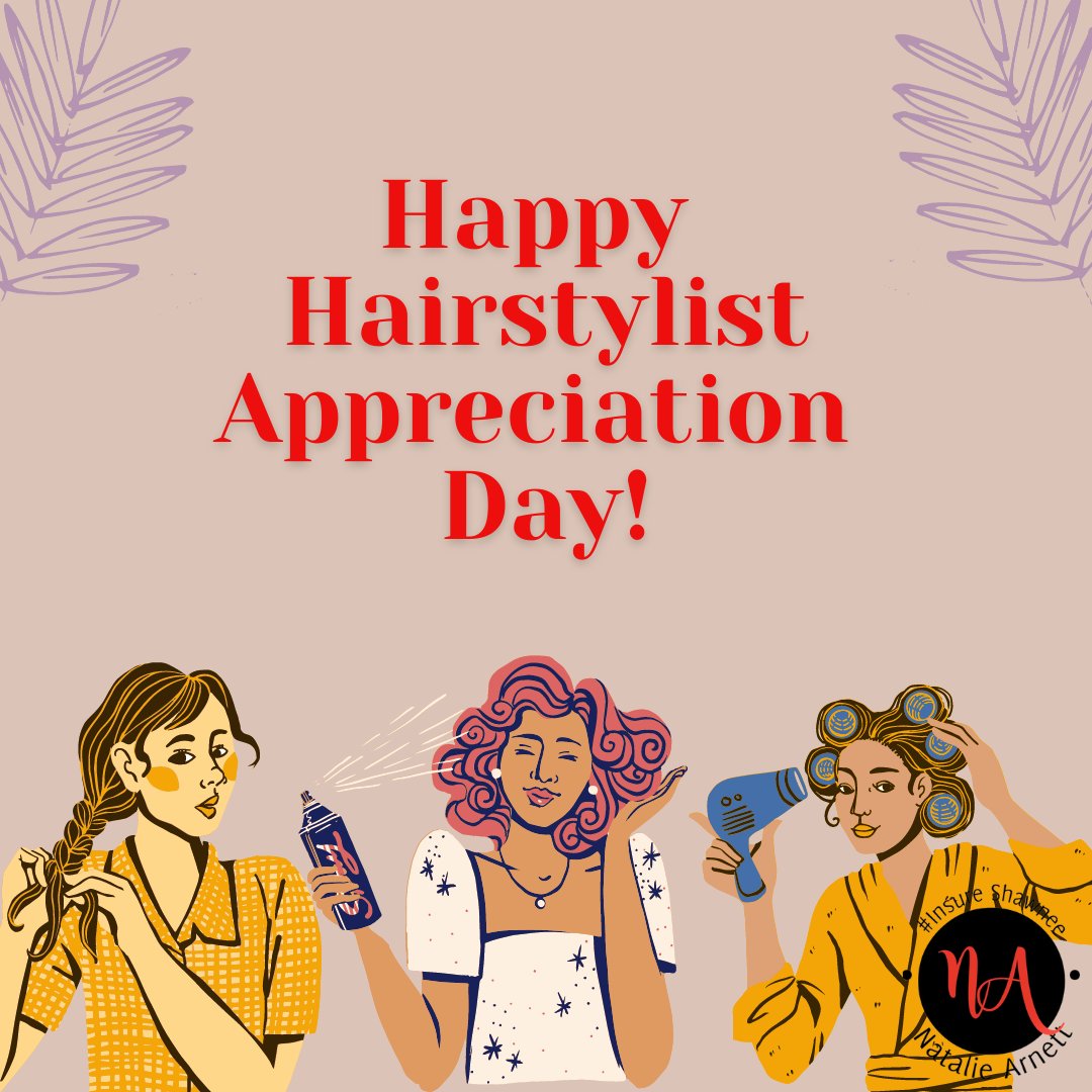 Celebrate your hairstylist today for hairstylist day! Tag your favorite stylist below to show them some love. 💇❤️
#Hairstylist #HairstylistAppreciation #InsureShawnee

📍700 E Independence St, Shawnee, OK, 74804
👇Get a Quote | 24/7 ☎️ (405) 273-4644
📩service@nataliearnett.com