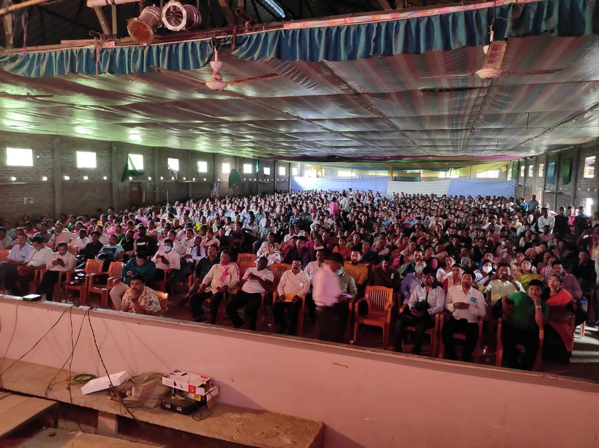 The 4th session of ‘Amar Majuli’, an initiative by District Administration Majuli to interact with progressive farmers was successfully organised today at Madhavdev  Krishti Sangha, Majuli. More than 1000 farmers across Majuli attended the program.
