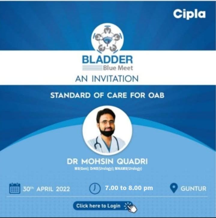 MohsinUrologist's tweet photo. #overactivebladder #bladderhealth #bladdertalks #bladdercare #behavioraltherapy #kegelsexercises
@icsoffice @sufuorg
Thank you @Cipla_Global for the opportunity. https://t.co/LIcSFGvjGp