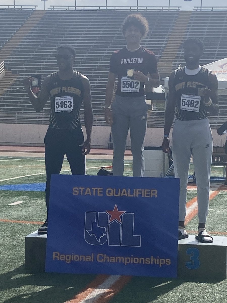 Gavin Champ is headed to state. With a triple jump of 48‘11“ he broke his record one more time. Now let’s go break it one last time.<a href="/Gchamp2303/">Gavin champ</a> 🏅