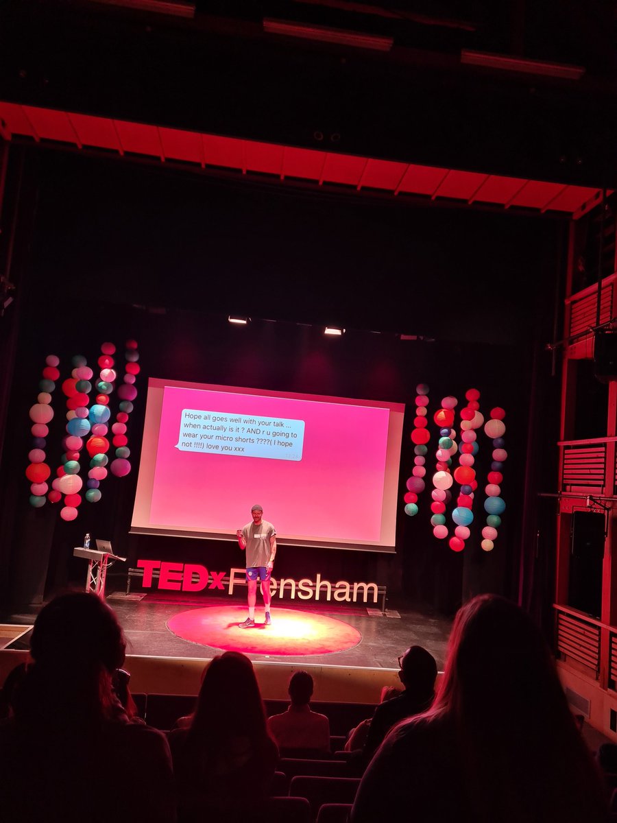 <a href="/TEDxFrensham/">TEDxFrensham</a> #MattMiller's genuine 'manifestation) of ADHD seemed similar to the authenticity we are striving to achieve in our music therapy improvisations. Brilliant!