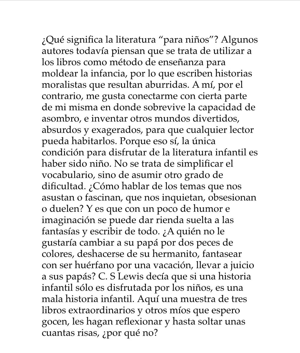 ¡Feliz Día del Niño! 🍭🎈🧸

En este día tan especial y para recordar las recomendaciones de <a href="/tamarcohena/">Tamar Cohen</a>, les compartimos un texto en donde nos explica su forma de ver y sentir la literatura infantil. 

¡No se lo pierdan! 🌟