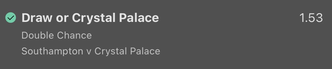 TipsRaw's tweet image. Big Winner❗️Acca lands @ 8.99💰

Personally, cashed out for £84.67 from a £10 stake 🤝

Palace bet also lands @ 1.53 ✅

LIKE FOR MORE FOOTBALL BETS❤️