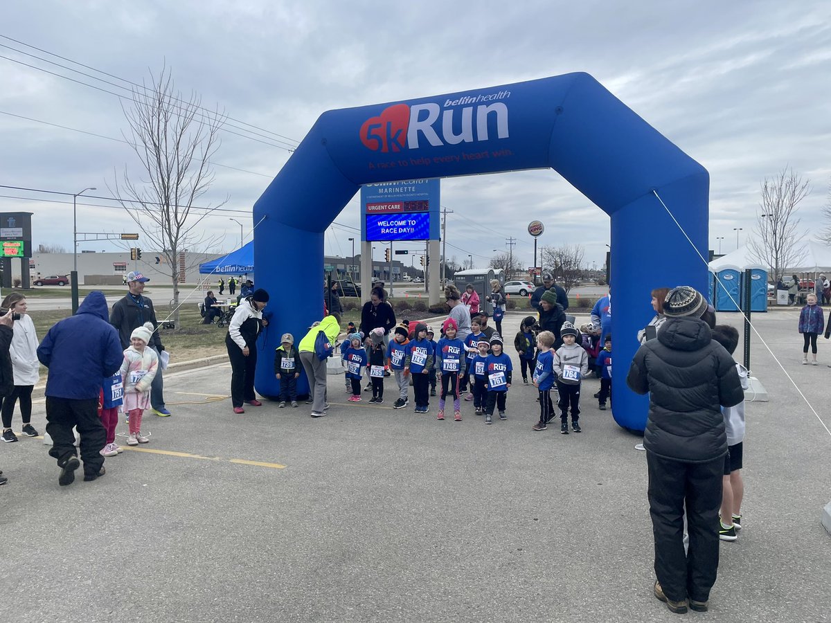 Today marked the start of our Titletown Wellness Race Series with the first-ever Bellin Health Marinette 5K Heart Run/Walk. Congratulations to all the participants of this wonderful community event!