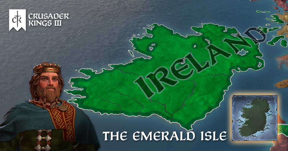 Crusader Kings III on Twitter "CK3Challenge The Emerald Isle