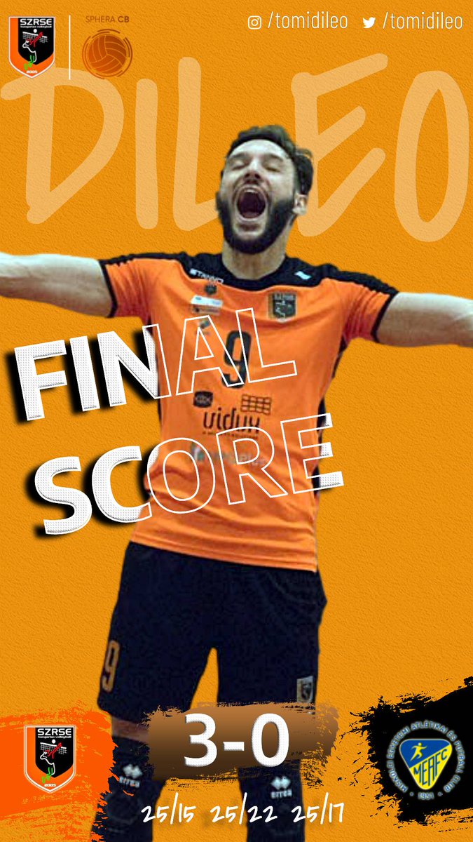 SpheraCB_Press's tweet photo. ¡Victoria del @SZRSE de Tomás Dileo por 3 a 0 en su último partido en casa para seguir soñando con el ascenso! https://t.co/PU0F9ZYU0G