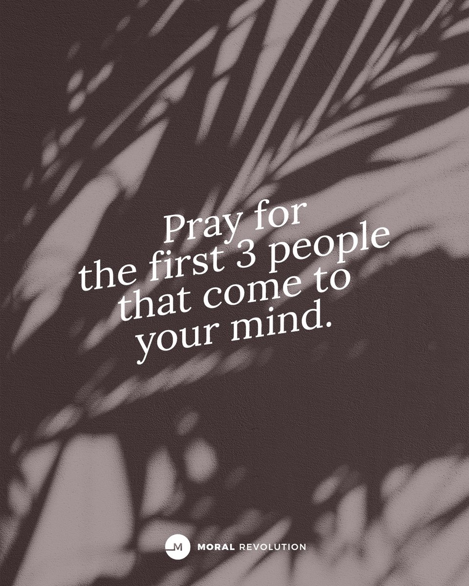 MoralRevolution's tweet photo. We challenge you to tag someone below who needs motivation to pray and to then to pray for them yourself.
#moralrevolution #prayer #prayerisalifestyle #prayerrocks #prayerissimple https://t.co/k9Vv9MpoBD