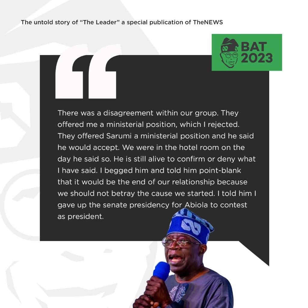 The legacy of ennobling principles and sacrifice for our democracy... It didn't start today, it dates back to about three decades ago ~~ Vintage Asiwaju Tinubu! @officialABAT #Tinubu2023 #BAT2023