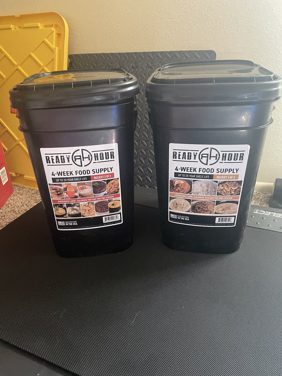 I trust our current administration so much for the first time in my life I went out and bought emergency rations for my family. Uhg