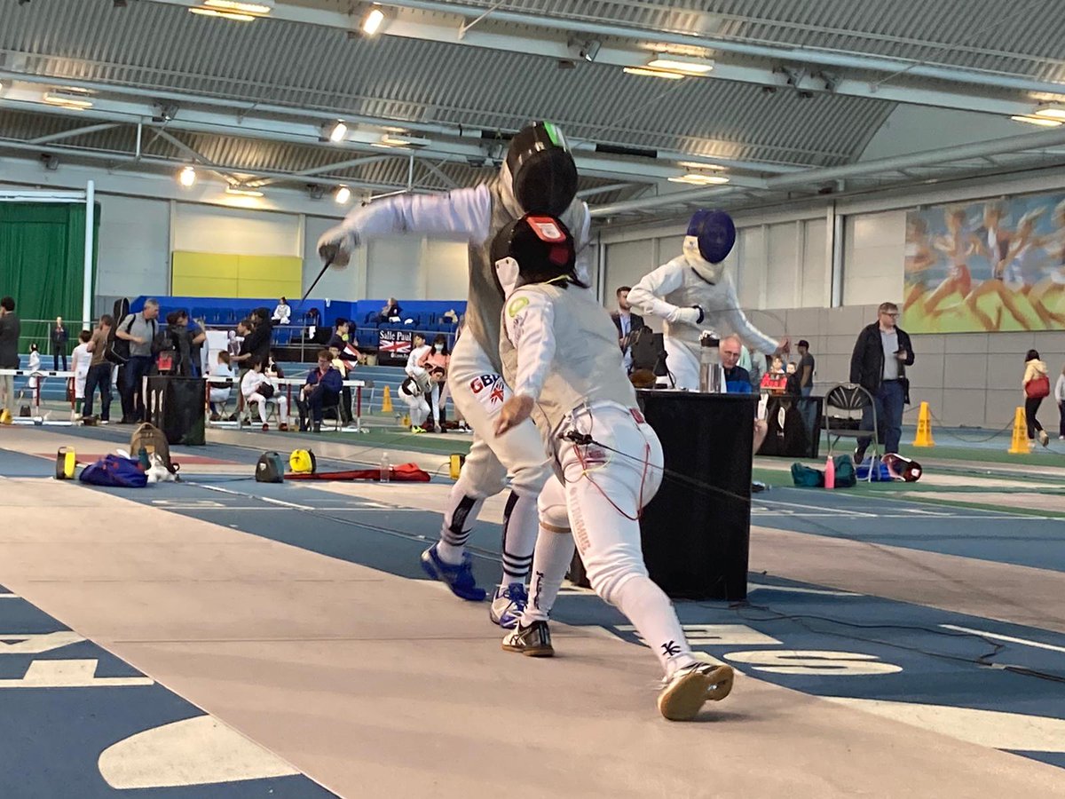 Well done to lauren, beating a higher seed fencer to make the last 8 in the u18 foil.
🔴🟢🔵

<a href="/MillfieldSport/">MillfieldSport</a>