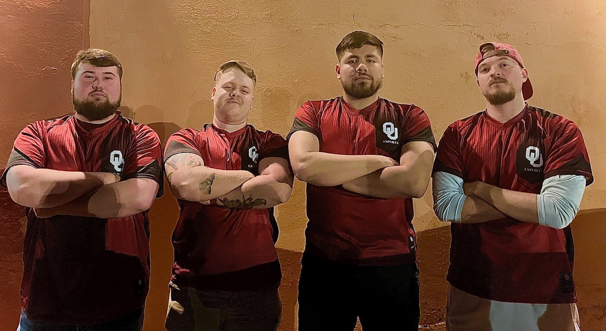 OUEsports's tweet photo. OU Halo Crimson placed Top 16 in the Inaugural UGC Halo League. That's what we call an #OUdub

#OUEsports #BoomerSooner #HaloInfinite https://t.co/VgKTIZUhg1