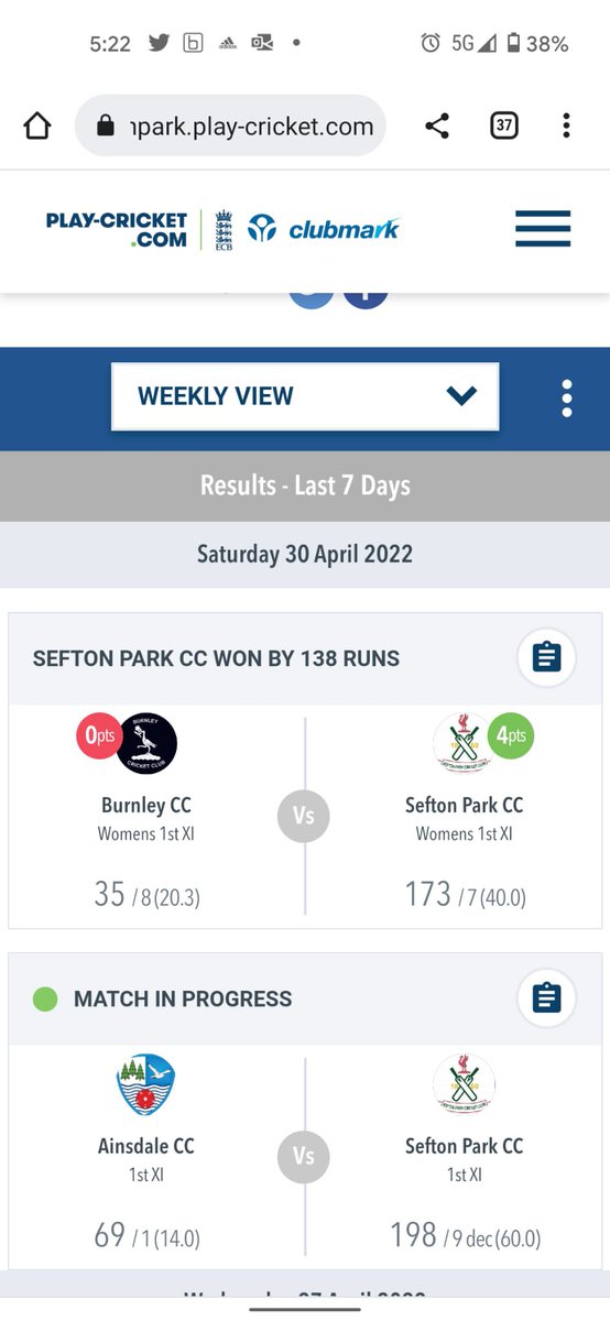 spcc_women's tweet photo. Our first ever competitive 40 overs match ended in a win! Well done Sefton Women, we’re so proud of you! #AnythingIsPossible #ItReallyIs #DontStopBelieving #SeftonSuperstars https://t.co/9Cp6KMKd9H