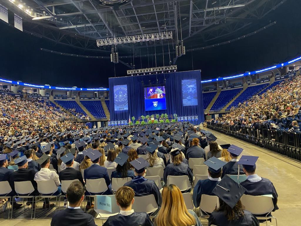 PennStateAlums's tweet photo. A few 📸📸 from one of today's Class of 2020 Commencement Ceremonies. A special welcome back to these young alumni, their families and friends. https://t.co/IDWqXmESqG