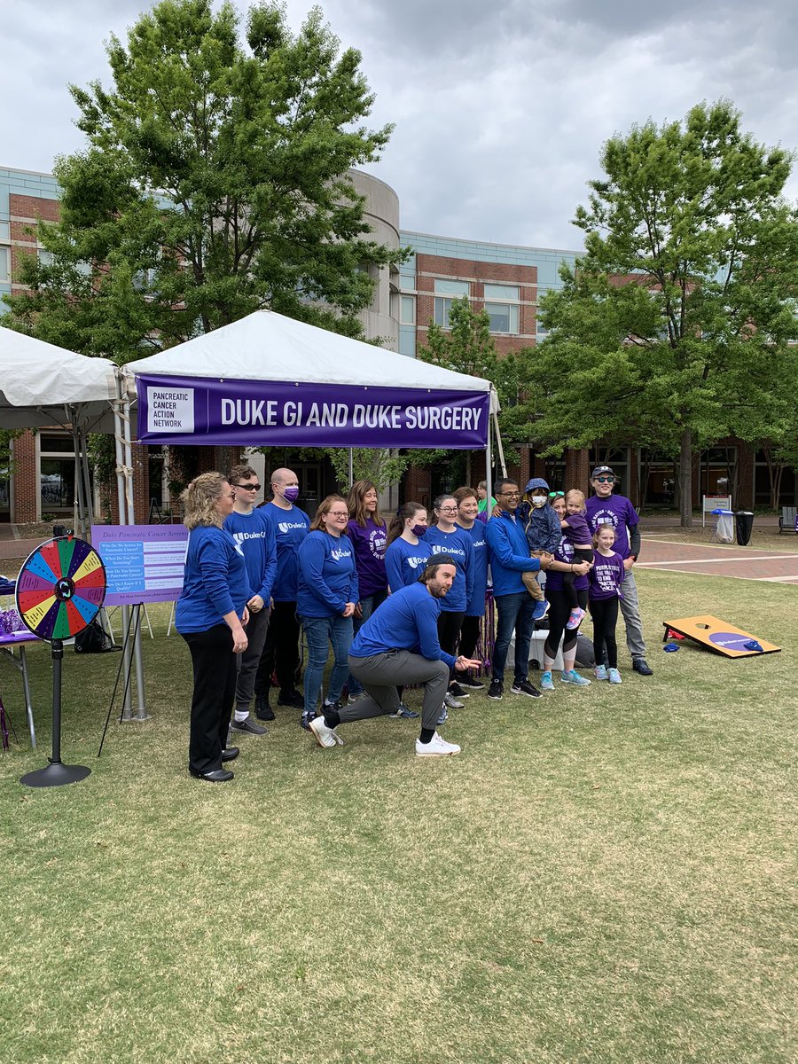 alshrader's tweet photo. 2022 Purple Stride Raleigh - Durham #ShineOnforSteph #Wagehope 💜🌟 https://t.co/6bQyaCdsN3