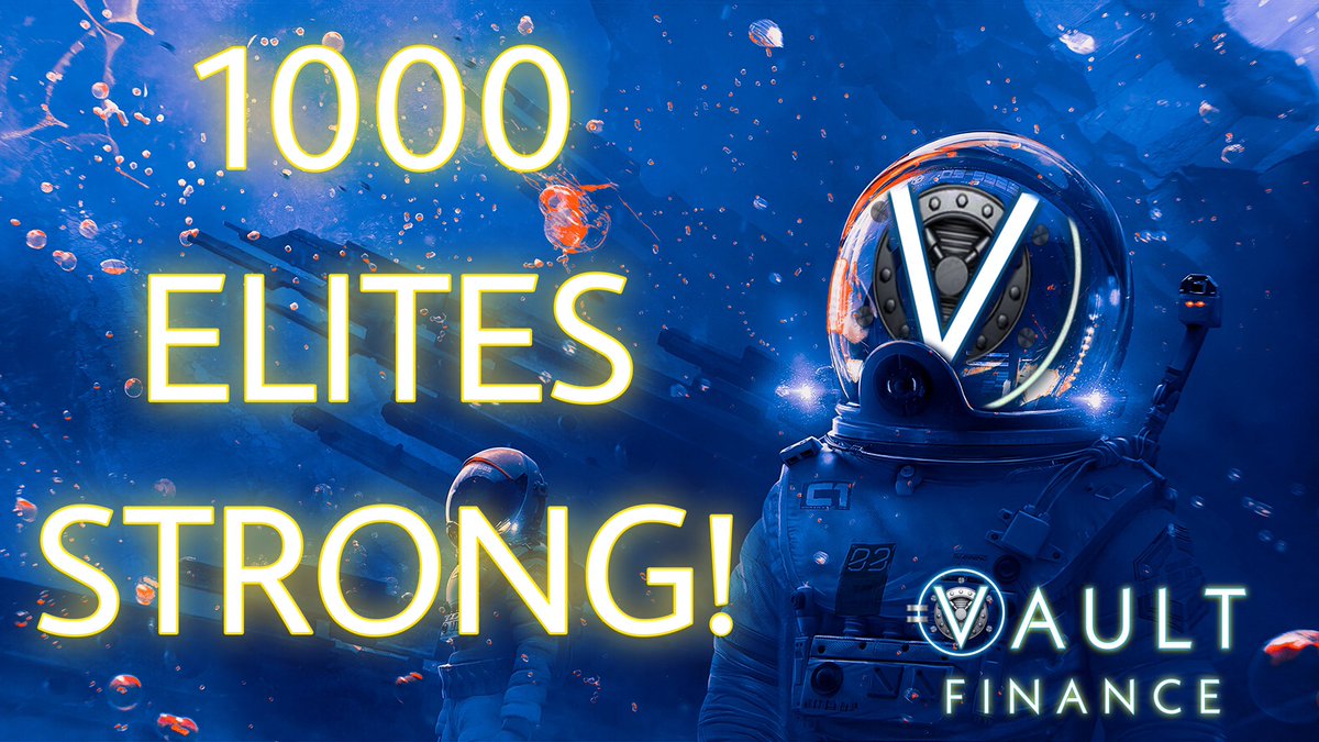 Chris_LIVECEO's tweet photo. We just passed 1000 elites! @TheVaultFinance #VAULTFINANCE

🔥 Come see why we are a force to be reckoned with 🔥🔥🔥🚀

🤑 Sell-less Tokenomics

👀 the whitepaper!

💥 https://t.co/CfipQsgaq6 💥

#DeFi #BNB   #Binance   #BSC #1000xgem #cryptocurrencies #crypto #WEAREELITE #BUSD https://t.co/aGa0iu13hW