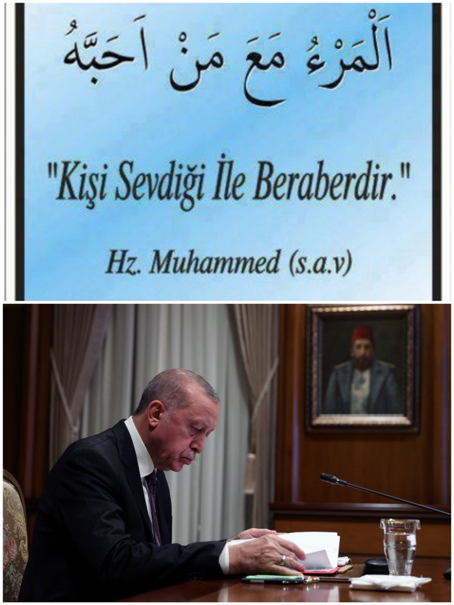 REİS'e , dışarıdaki 7 düvel MİLLET 'te içimizdeki 7 düvel ZİLLET 'de düşmanlar.